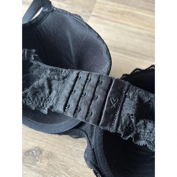 Victoria's Secret Black Dream Angels Lined Demi 36DDD - Picture 6 of 6